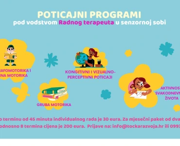 Poticajni programi - Točka razvoja d.o.o.